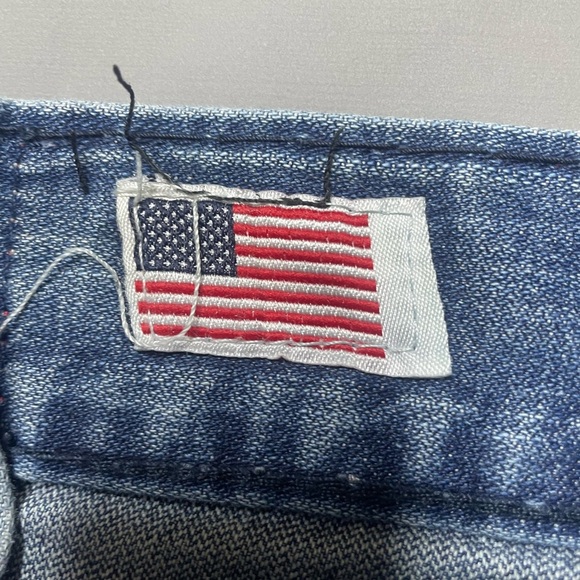 Vintage Y2K True Religion USA Made Billy Super T Jeans (30x33) Blue Denim READ - Picture 4 of 15